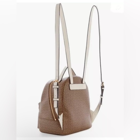 GUESS Backpack Elmore Signature Print Cocoa - Picture 7 of 7